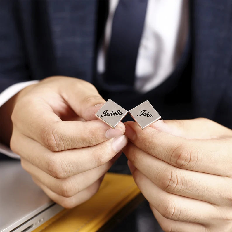 Personalized Name Cufflinks