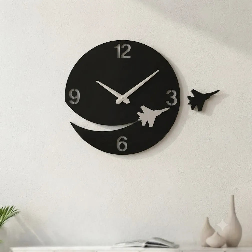 Air jetfighter Wall clock