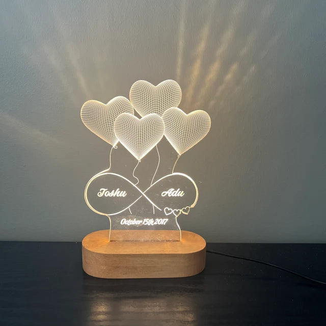 Customized 3D Illusion Lamp