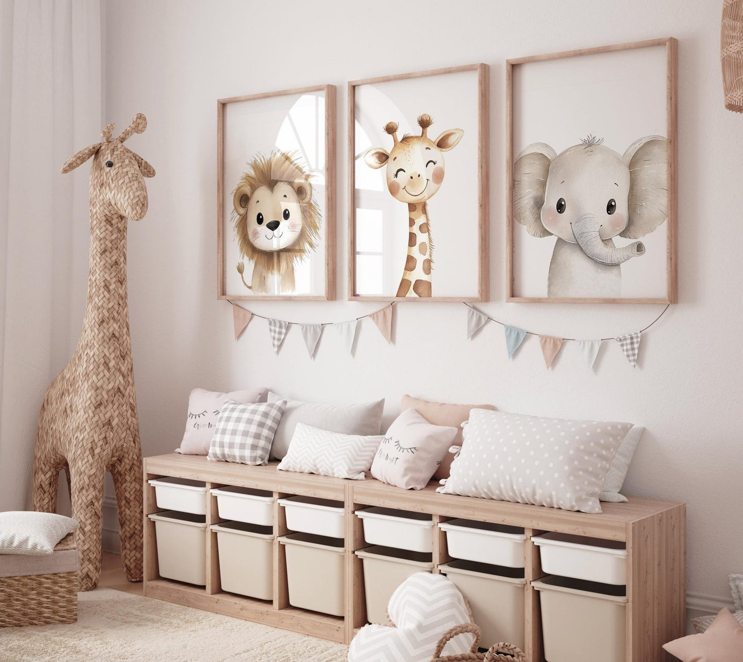3-Piece- Wall Art Frames Set for babies
