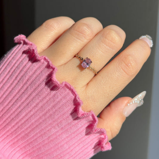 PINK Self-Love Chain Ring