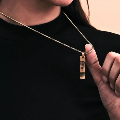 Personalized Photo Engraved Necklace