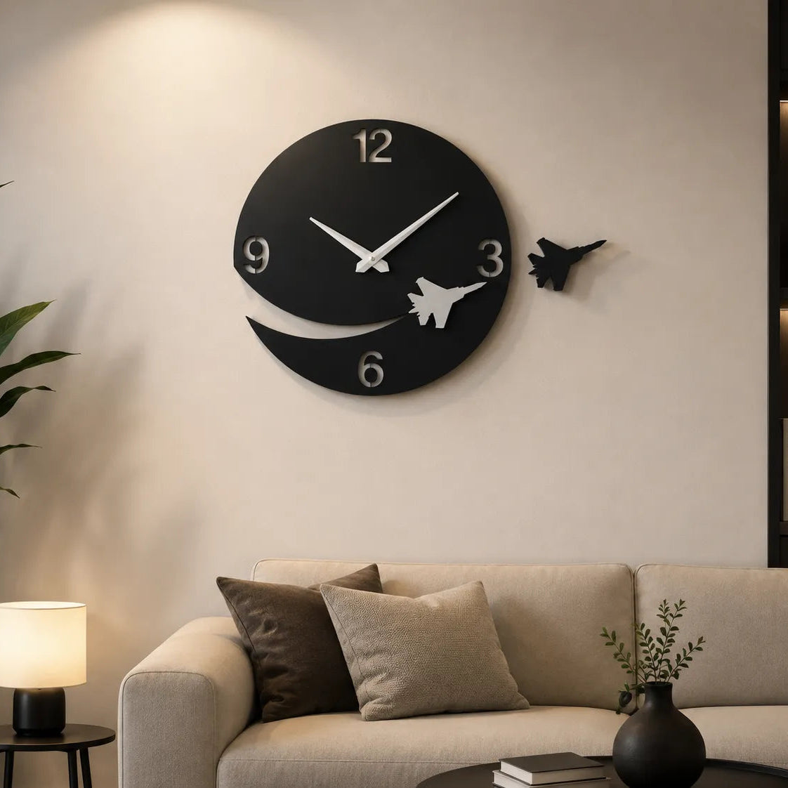Air jetfighter Wall clock