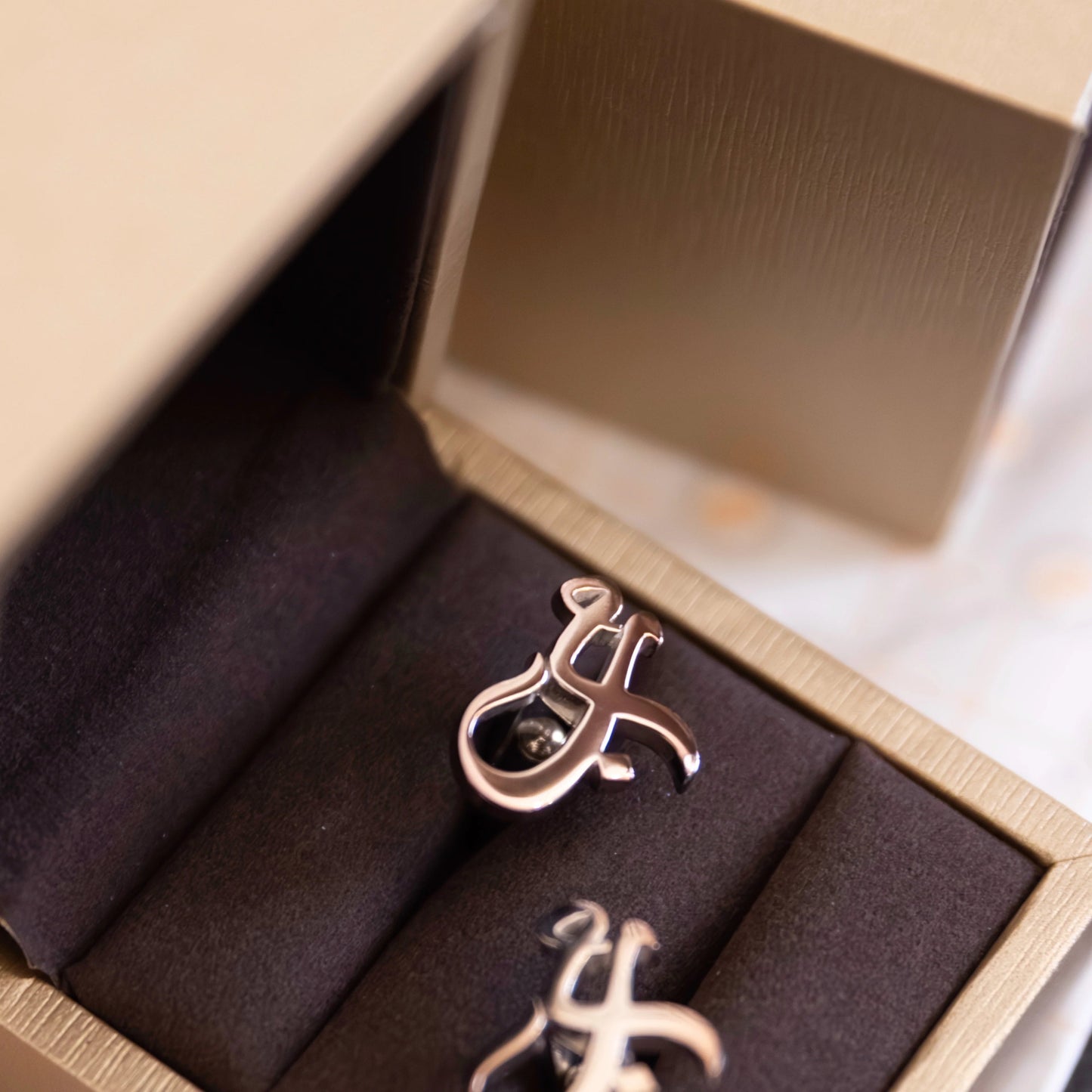 Encrusted Cufflinks