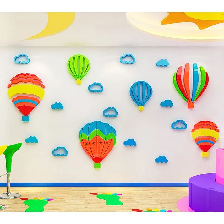 Balloons Wall Art for Babies Room
