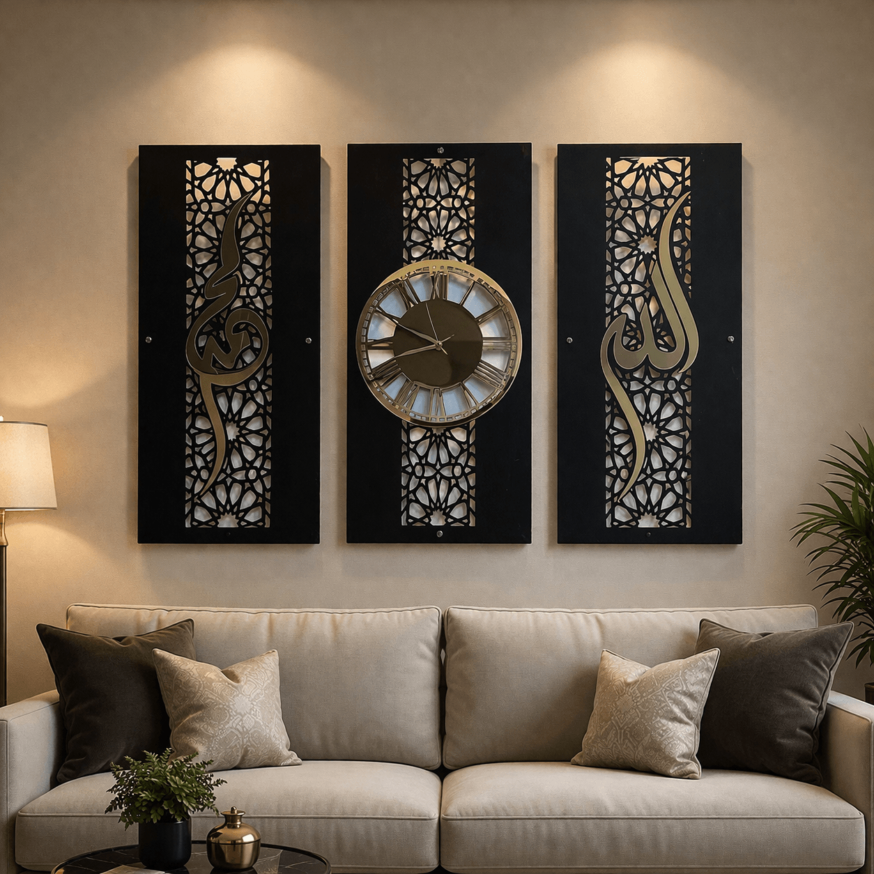 Noor-E-Zaman Premium Wall Clock