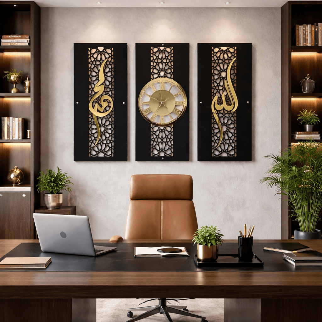 Noor-E-Zaman Premium Wall Clock