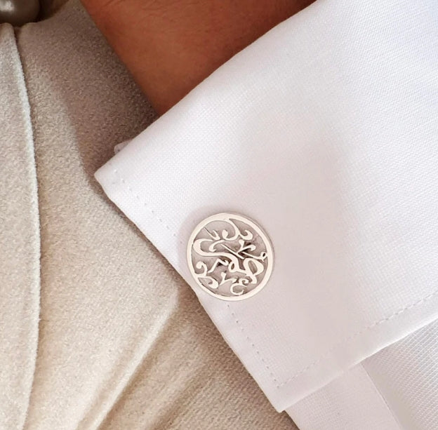Arabic Calligraphy Cufflinks