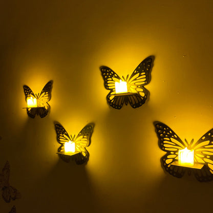 DIY Miniature shelves Wooden | Butterflies