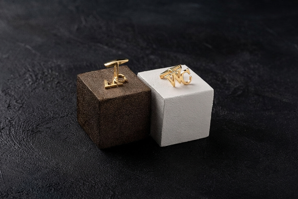 Initial Cufflinks | 1 Year Warranty