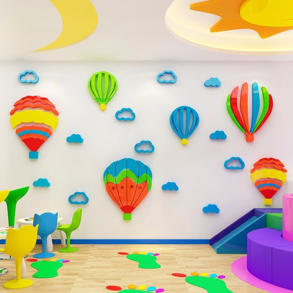 Balloons Wall Art for Babies Room