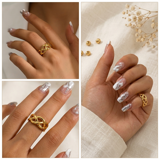 Infinity Embrace Ring