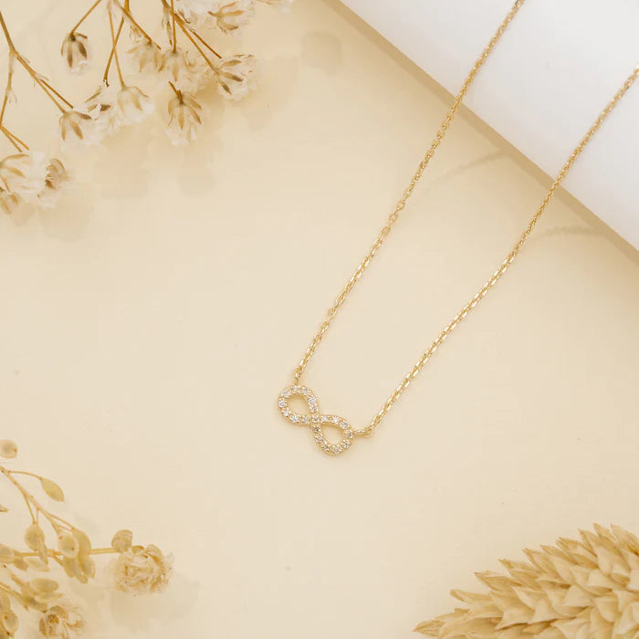 DIAMOND INFINITY NECKLACE