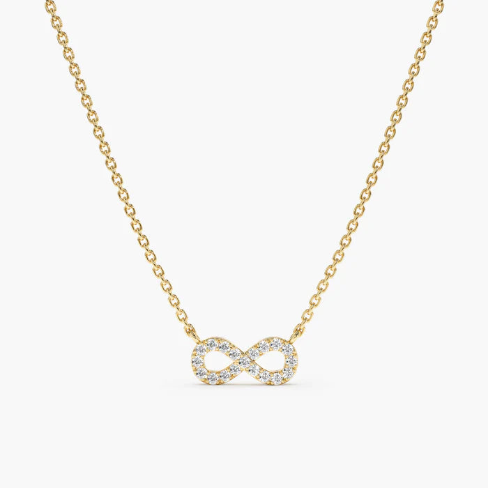 DIAMOND INFINITY NECKLACE