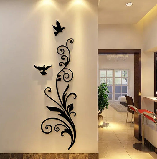 Bird Curve Wall Art