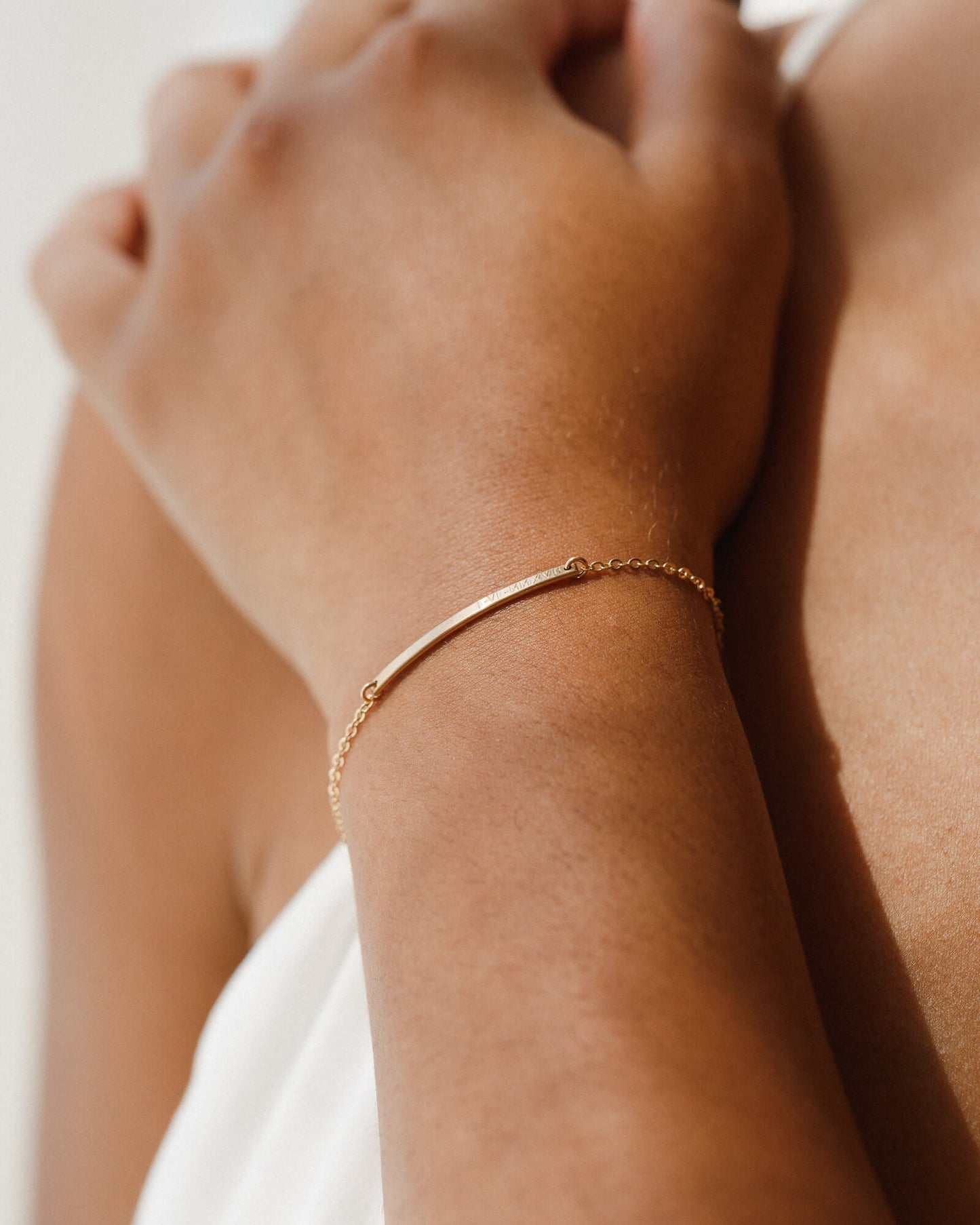 Tiny Bar Personalized Bracelet