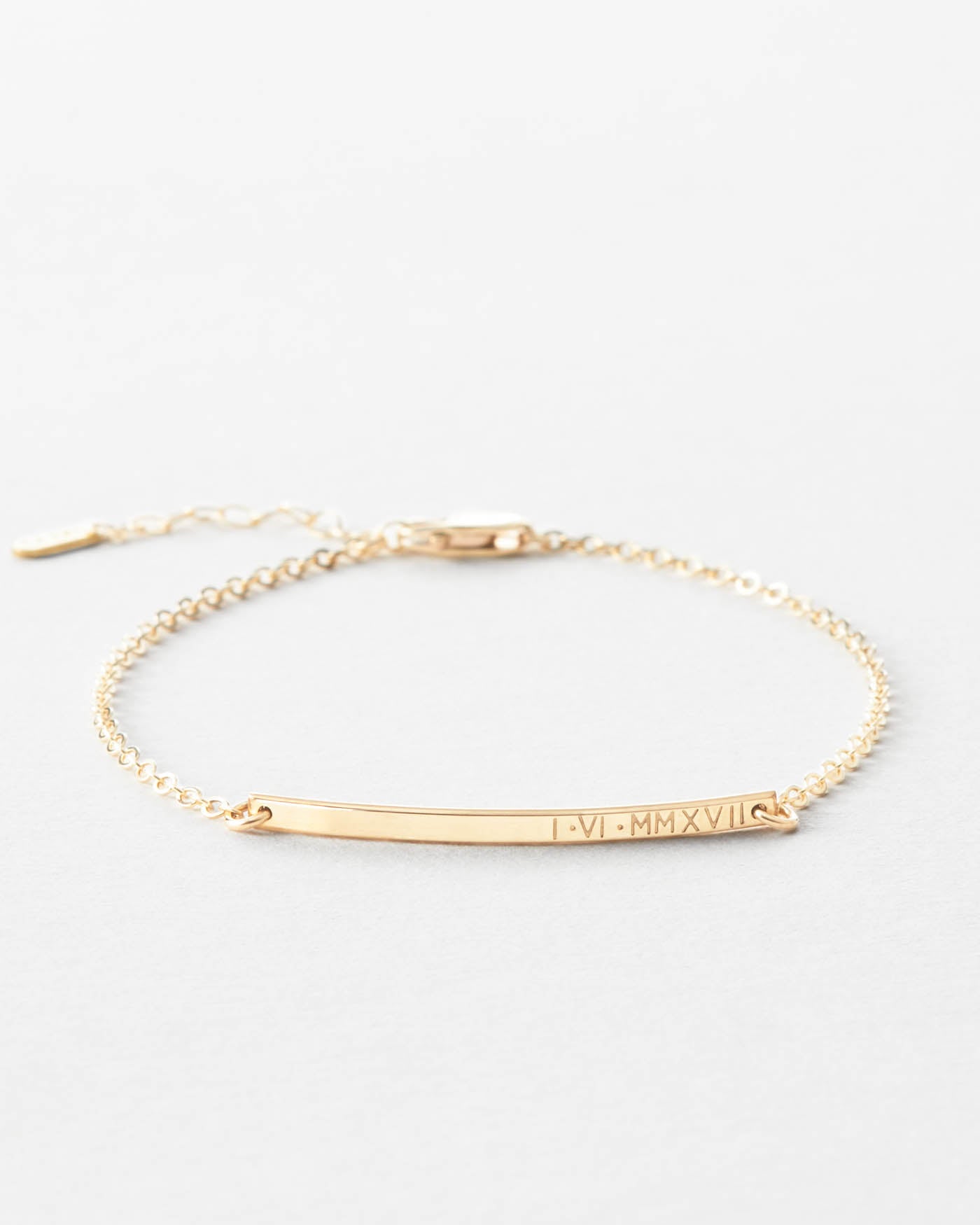 Tiny Bar Personalized Bracelet