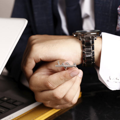 Personalized Arabic Cufflinks