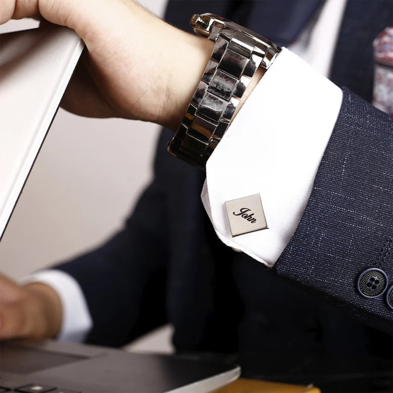 Personalized Name Cufflinks