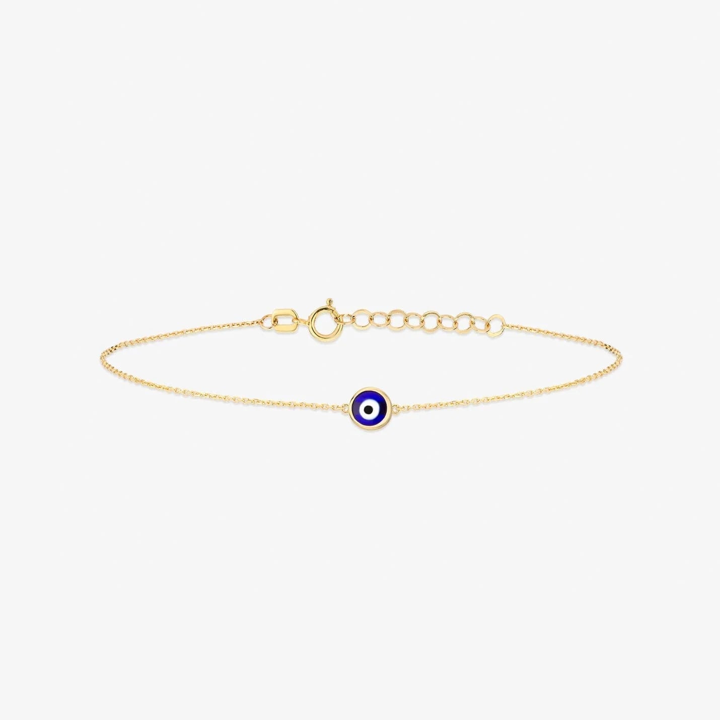 Minimal Evil Eye Bracelet