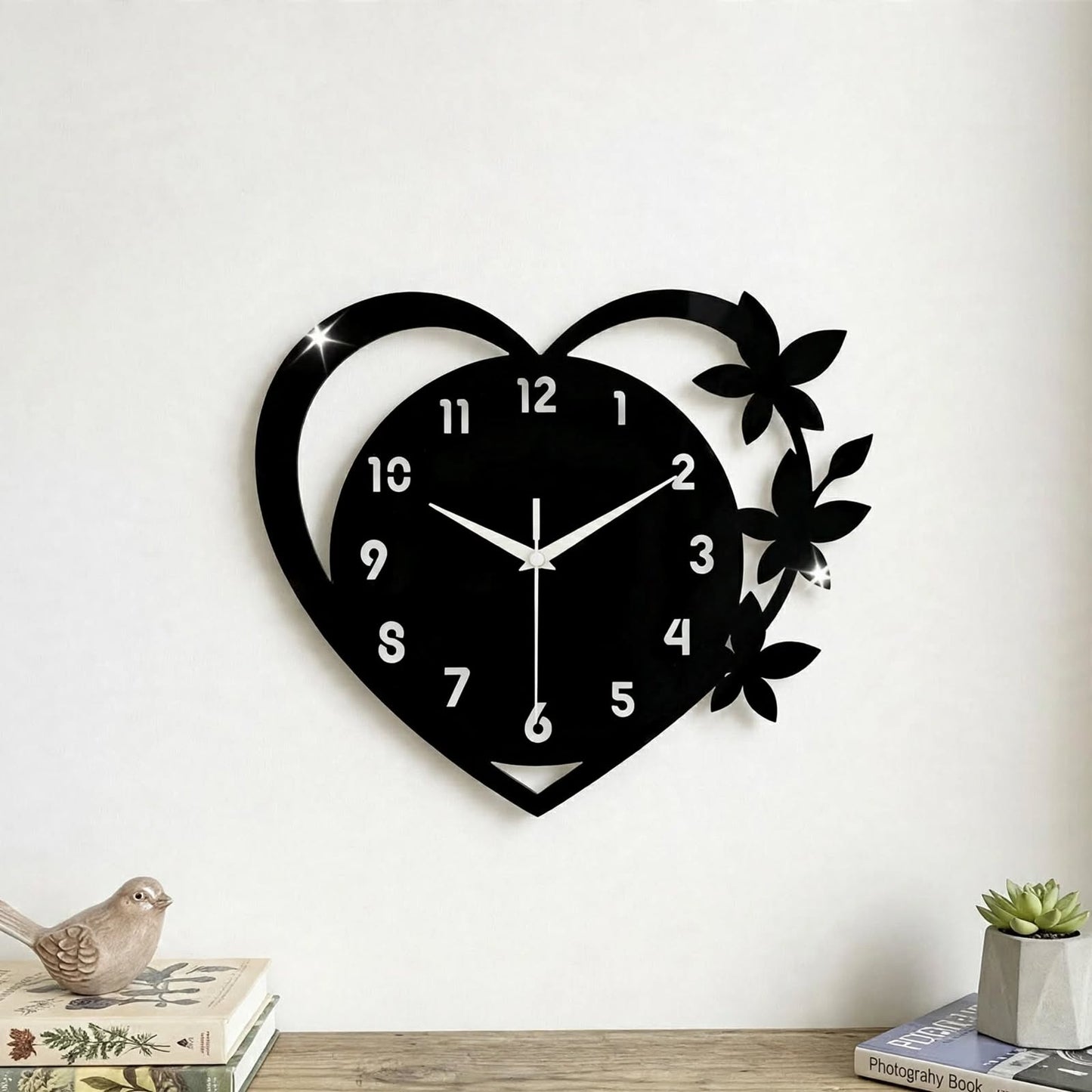 Heart Wall clock