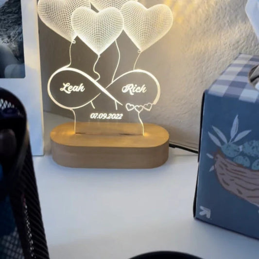 Customized 3D Illusion Lamp