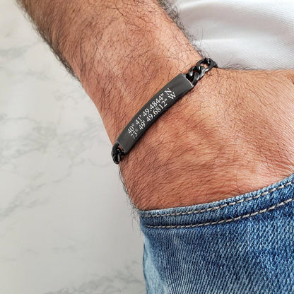 Customized Cuban Id Bracelet