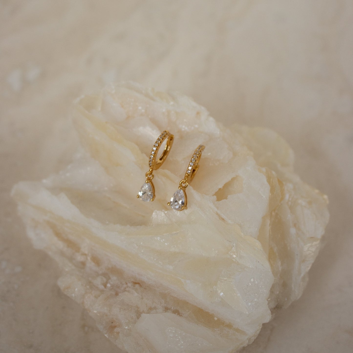 Diamond Drop Earrings