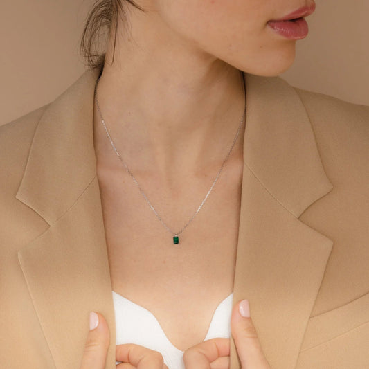 Maira Emerald Necklace