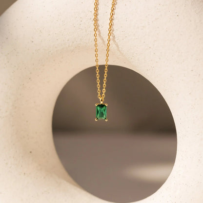 Maira Emerald Necklace