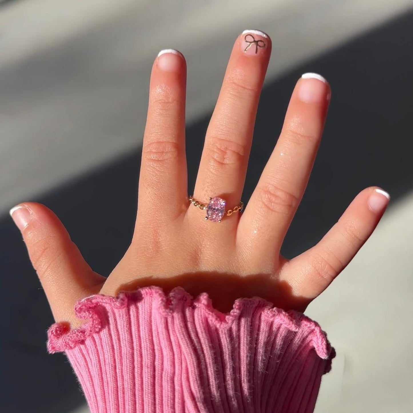 PINK Self-Love Chain Ring