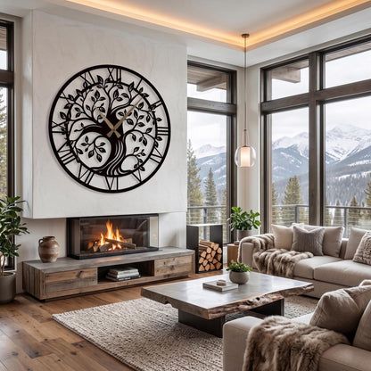 Beautiful Tree clock New Design