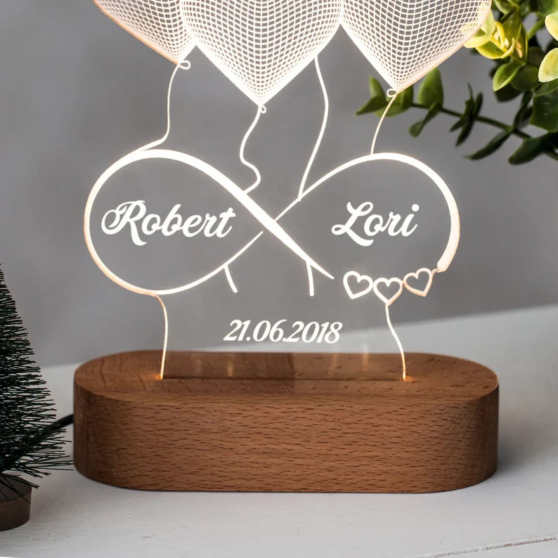 Customized 3D Illusion Lamp