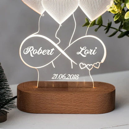 Customized 3D Illusion Lamp