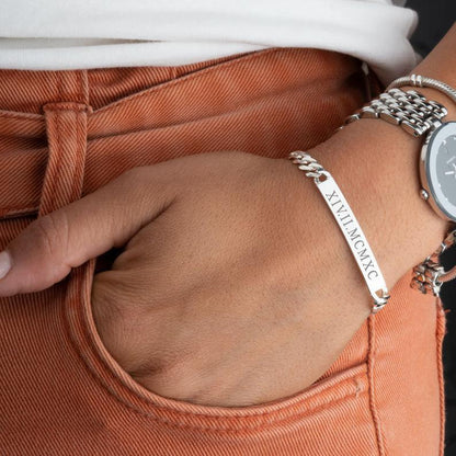 Customized Cuban Id Bracelet