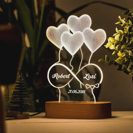 Customized 3D Illusion Lamp
