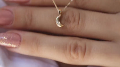 Diamond Crescent Moon