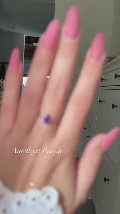 Amethyst Meadow Ring