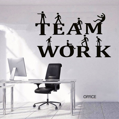 Teamwork 3D Acrylic Wall Art for Office