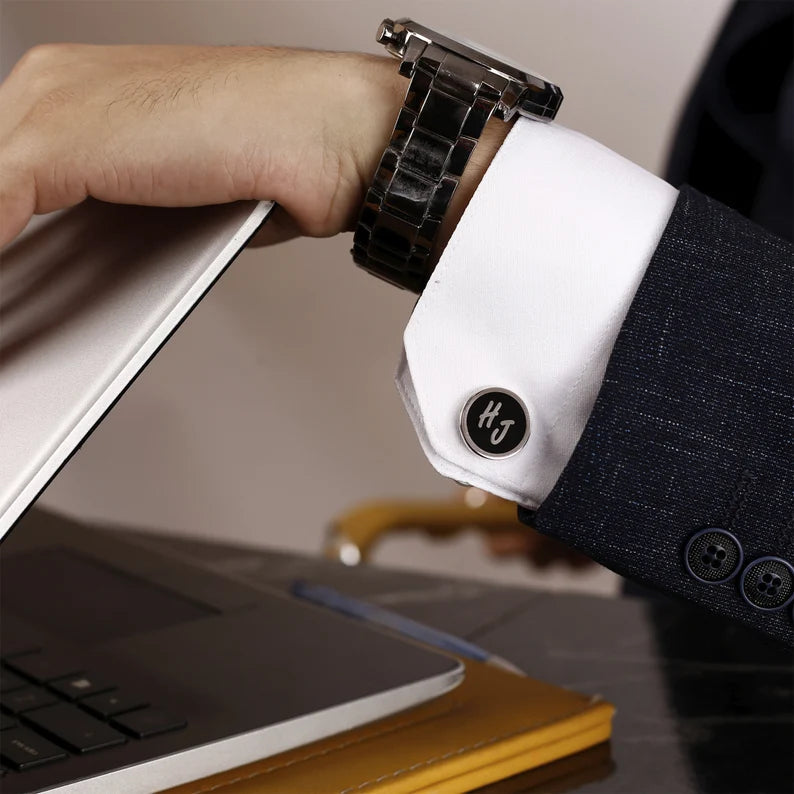 Urdu Stone Cufflinks - New Edition