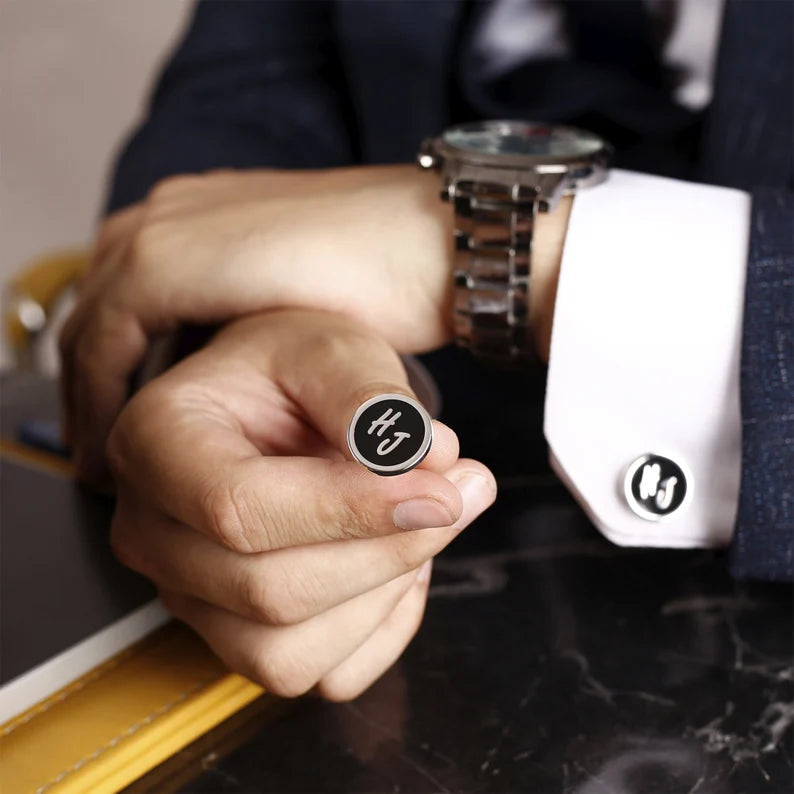 Urdu Stone Cufflinks - New Edition